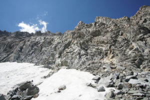 Looking for the Secor Ledge on Middle Palisade