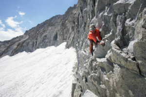 Most technical Climbing on Middle Palisade