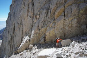 Pulling Boulders Whitney Mountaineer's Route